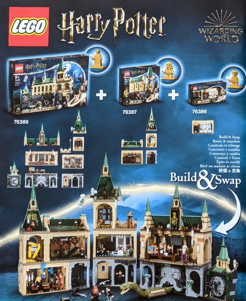 LEGO Hogwarts! 2018-2020 LEGO Harry Potter minifigure-scale setup! 